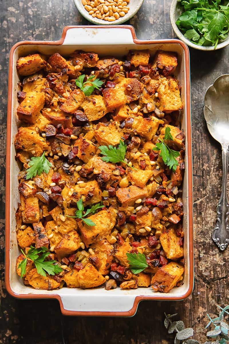 Chorizo and Fig Stuffing