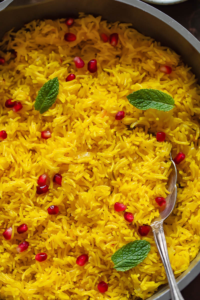 Fragrant Saffron Rice