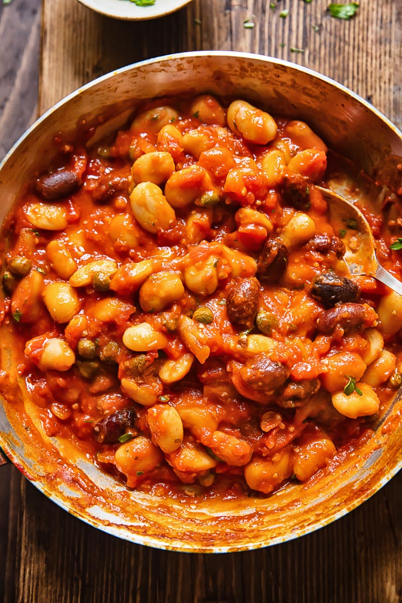 Butter Beans Puttanesca