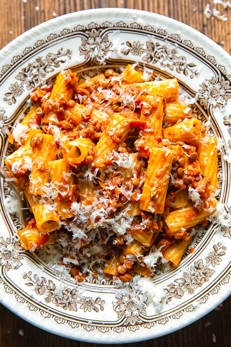 Lentil Bolognese